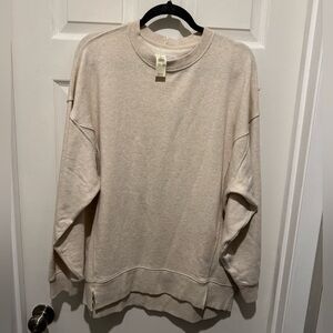 NWT. OFFLINE by Aerie. Oversized sweatshirt. Cream